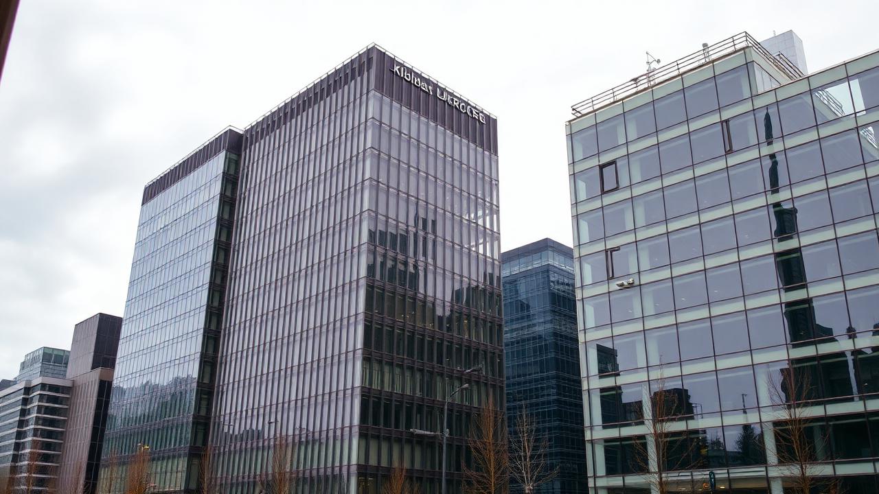 Dutch corporate and financial business district