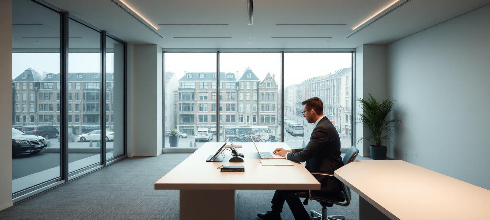 Dutch corporate and financial business district
