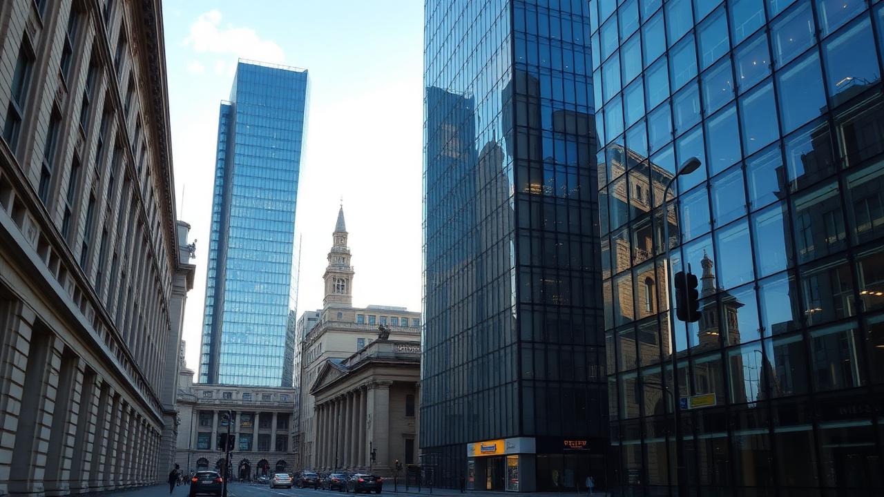 City of London financial and legal district